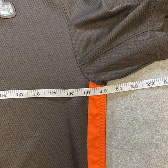 Nike Dri-Fit NFL On Field Apparel Cleveland Browns Polo-Men’s Medium - Picture 7 of 9